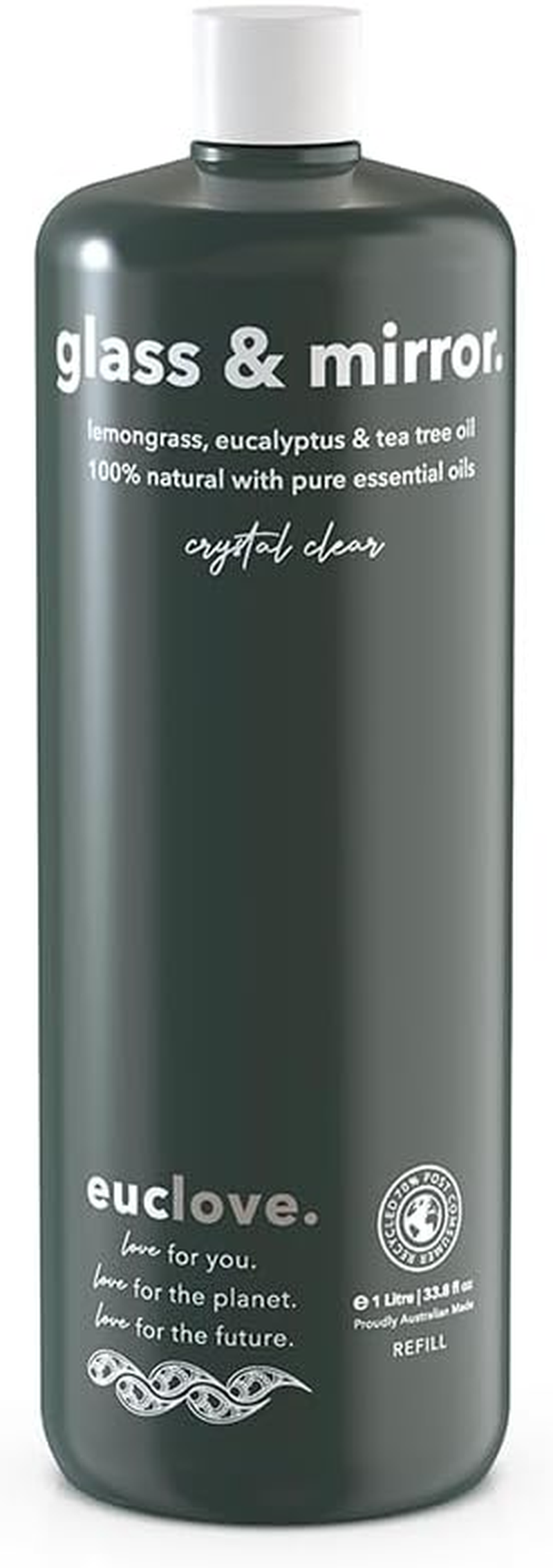 Euclove - Glass & Mirror Cleaner 1 Litre Refill image number 1