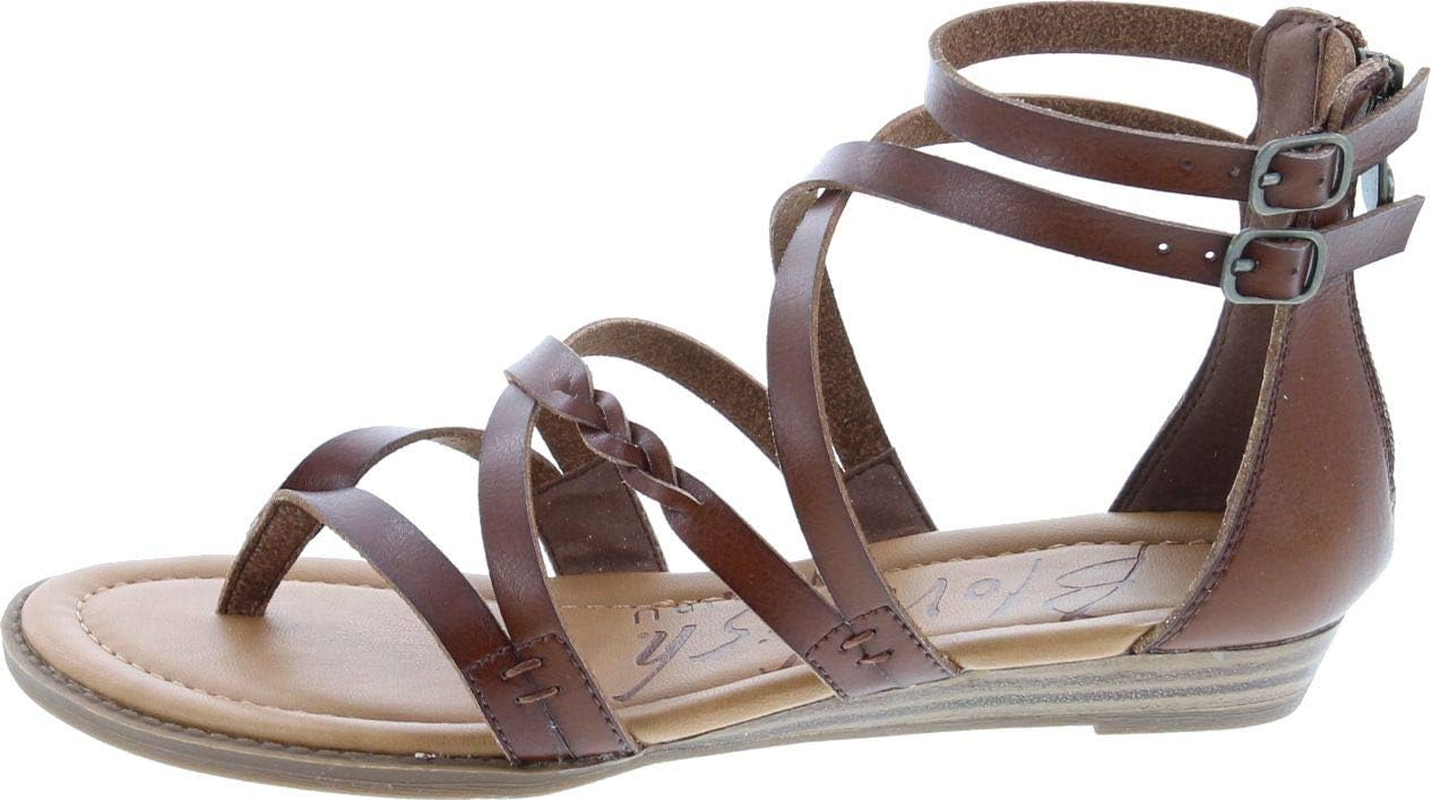 Blowfish Womens Bungalow Sandals Scotch Dyecut PU 8.5 M image number 2