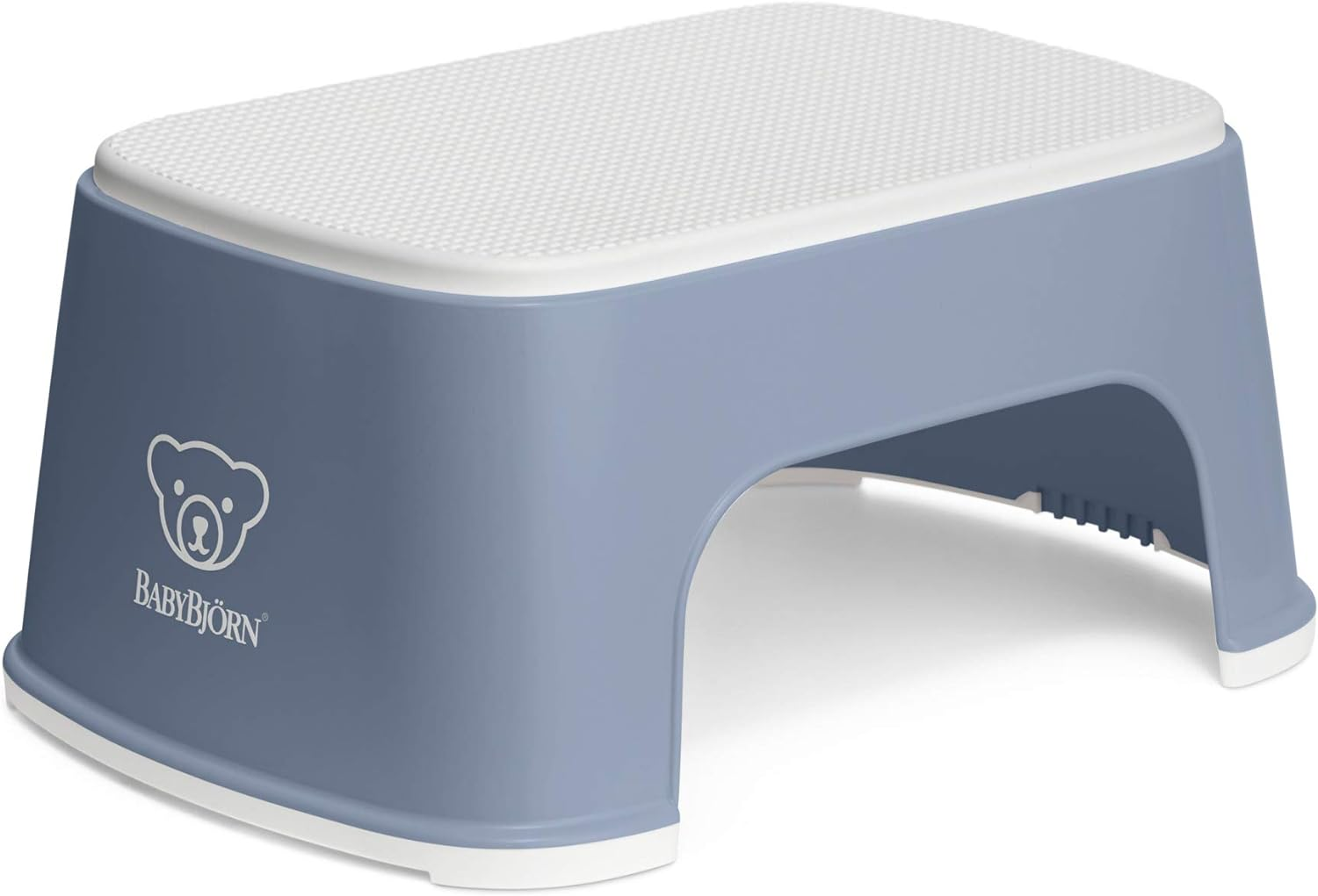 Babybj&ouml;rn Step Stool, Deep Blue/White