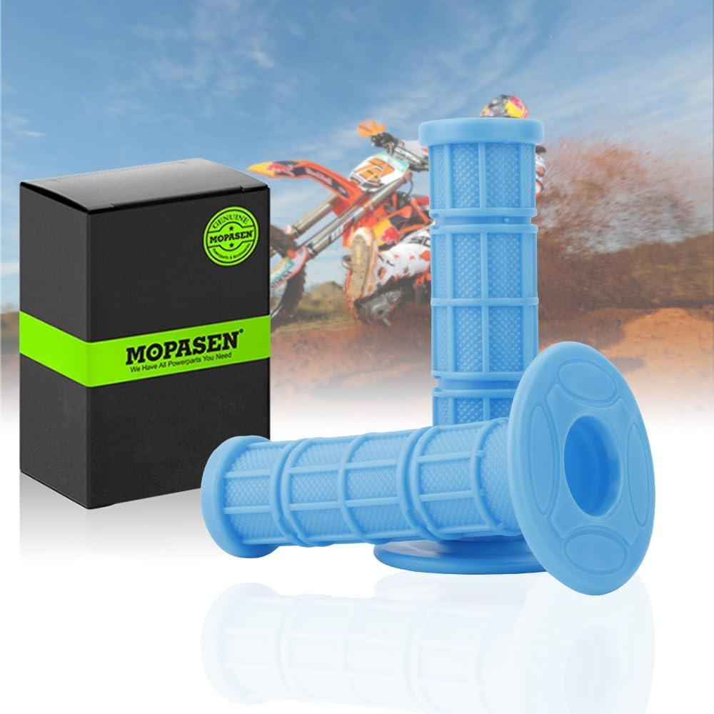 7/8" 22Mm and 24Mm Universal Motorcycle Grips Hand Grips for Kawasaki KX65 KX85 KX125 50Cc 110Cc 70Cc Pit Dirt Bike