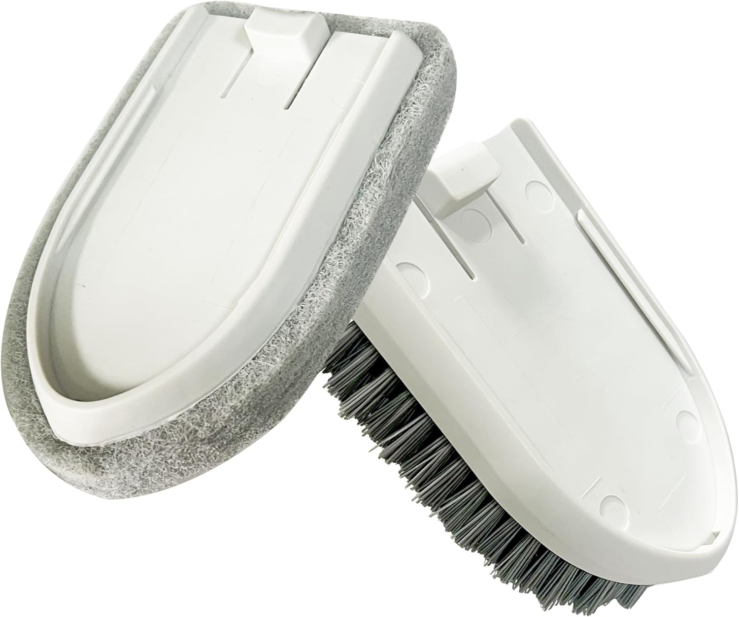 2Pcs Shower Scrubber Cleaning Brush Refills, Non-Scratch Tub Tile Scrubber Replacement Head for Cleaning Bathroom, Bathtub, Floor, Wall image number 5