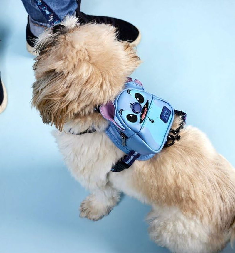 Loungefly Disney Lilo and Stitch Cosplay Dog Harness Small, Blue