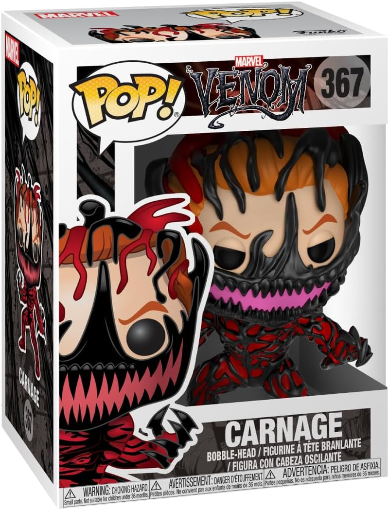 FUNKO POP! MARVEL: Marvel Venom - Carnage / Cletus Kasady image number 4