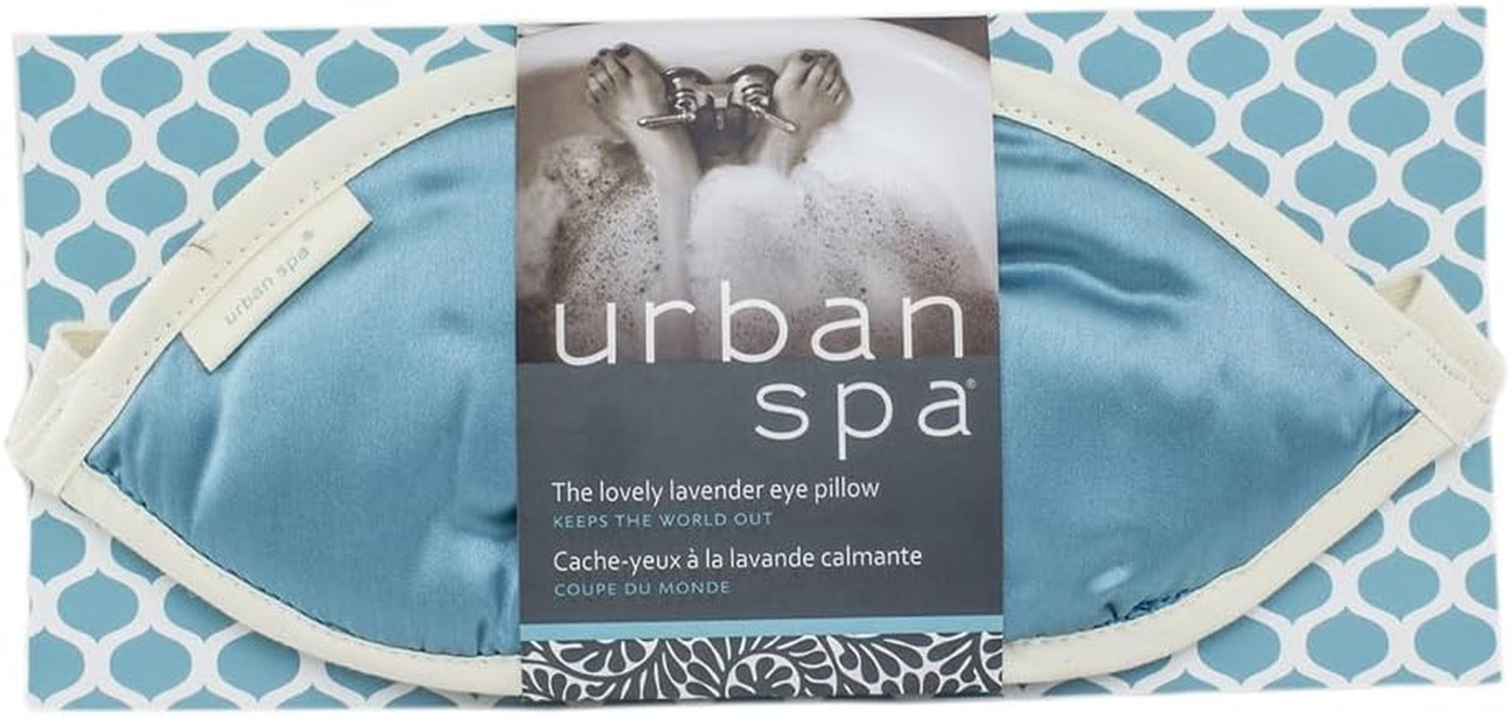 Urban Spa Silk Eye Pillow with French Lavender for Sleeping, Napping, Spas, Baths and More image number 5