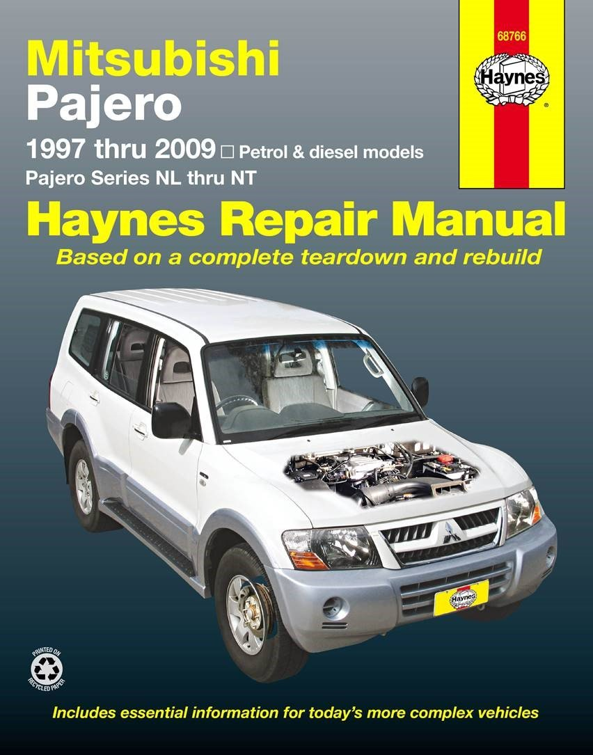 Mitsubishi Pajero 1997-2014 Haynes Repair Manual