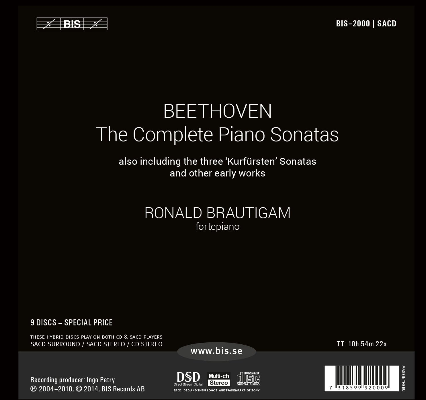 Complete Piano Sonatas