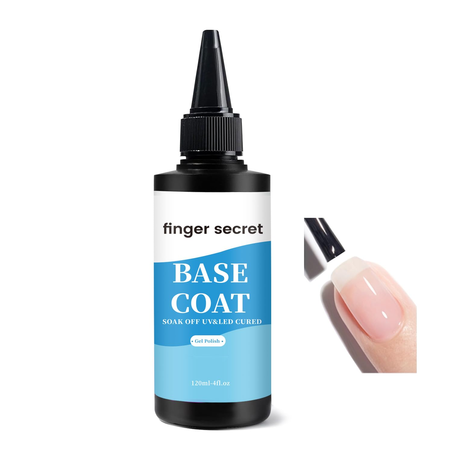 Finger Secret Nail Dehydrator,120Ml/4Fl.Oz Dehydrator Nail Prep,Professional Nail Prep Dehydrator for Gel Polish Acrylic Nails Fast Dry Natural Nail Primer Base Varnish Manicure