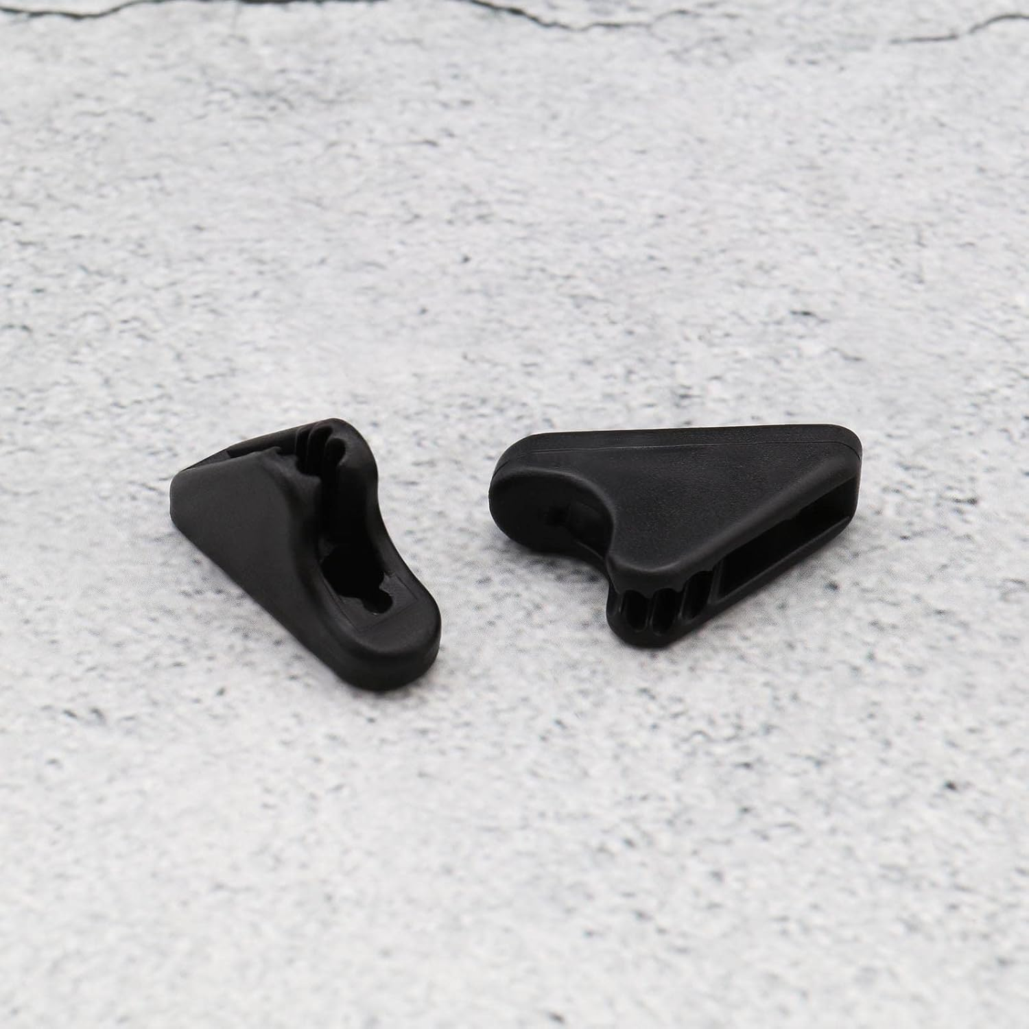 VGOL 20Pcs Rope Tensioner Replacement Wind Rope Buckle Plastic Cord Adjuster Anti-Slip Adjustable Tool for Outdoor Activities Black image number 5