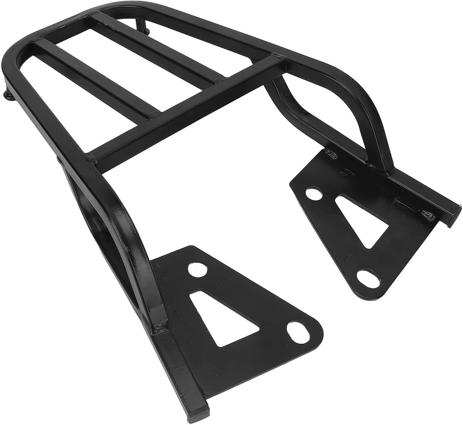Grom MSX125 Rear Rack, Motorcycle Rear Cargo Carrier, Black Iron Motorcycle Luggage Rack, Motorcycle Rally Luggage Rack, Larger Storage Space, Fine Workmanship image number 4