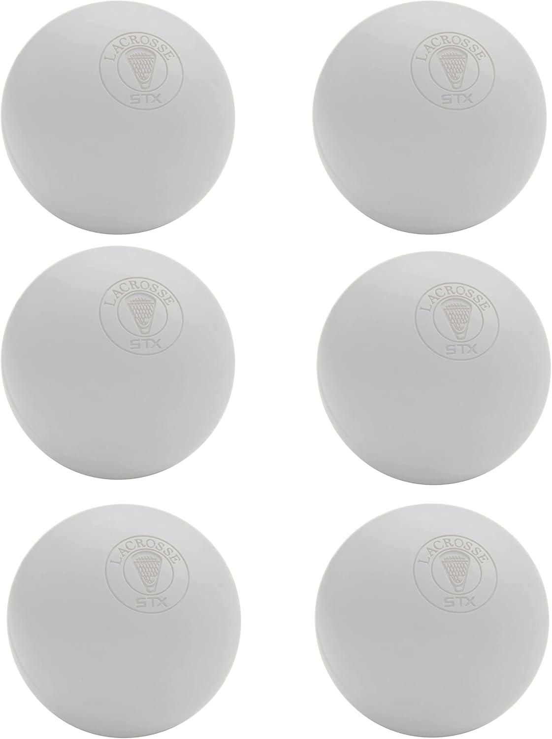 STX Lacrosse Official Lacrosse Balls - 6 Pack