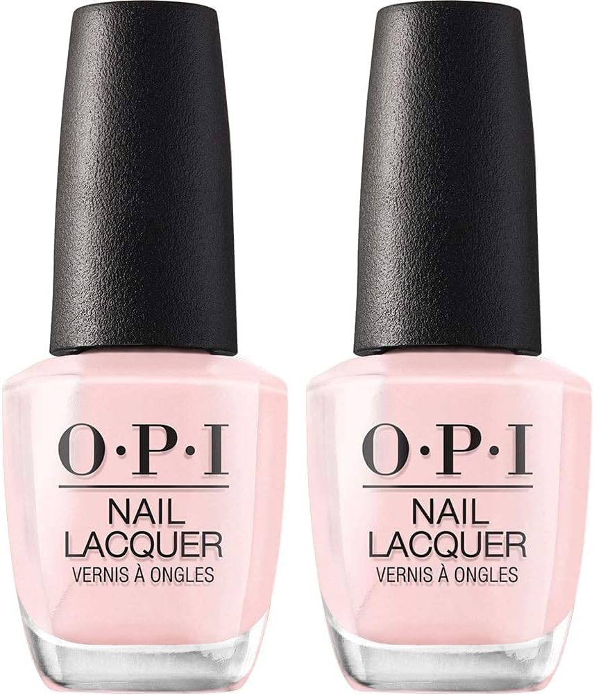 OPI Nail Lacquer, up to 7 Days of Wear, Chip Resistant and Fast Drying Nail Polish, 15Ml (Pack of 2)