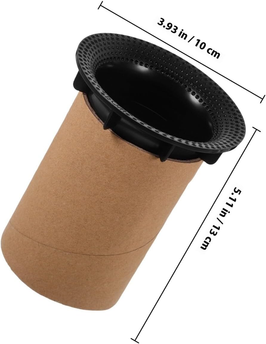 Veemoon Speaker Port Tube 93&times;128Mm for Home and Car Audio Practical Speaker Air Port Outlet for Woofer and Cabinet Airflow image number 6