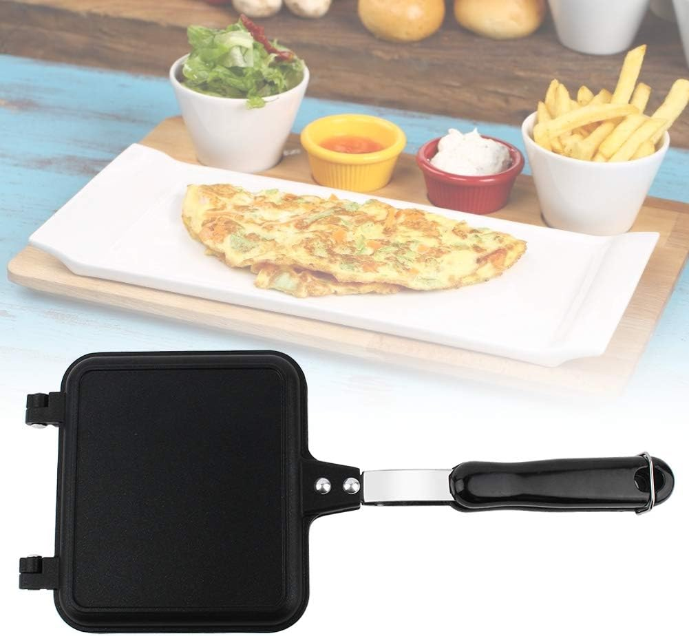Double Sided Non Stick Frying Pan Waffle Maker for Cake - Double Sided Non Stick Frying Pan image number 4