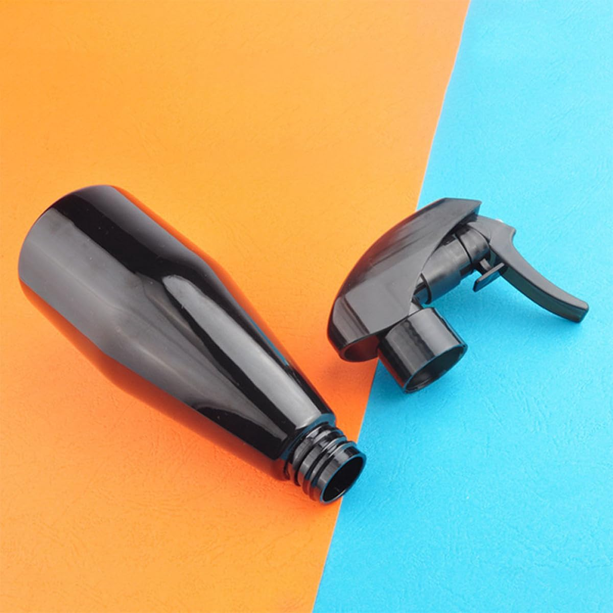 FOYTOKI 2Pcs Black 250Ml Refillable Plastic Spray Bottles with Superfine Mist for Plants, Hair, and Cosmetic Use in Garden and Salon image number 2