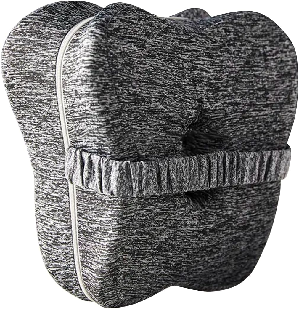 Knee Pillow for Sleeping on Side, Memory Foam Wedge Pillow Knee Pillow, Leg Pain, Knees Pain, Joints Pain & Pregnancy Bed Leg Cushion for Side Sleepers image number 4