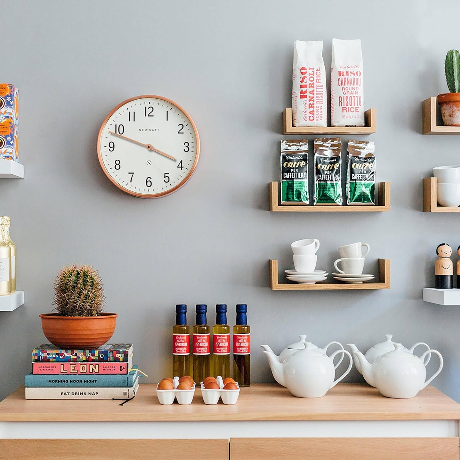 Newgate Master Edwards Wall Clock, Copper image number 3