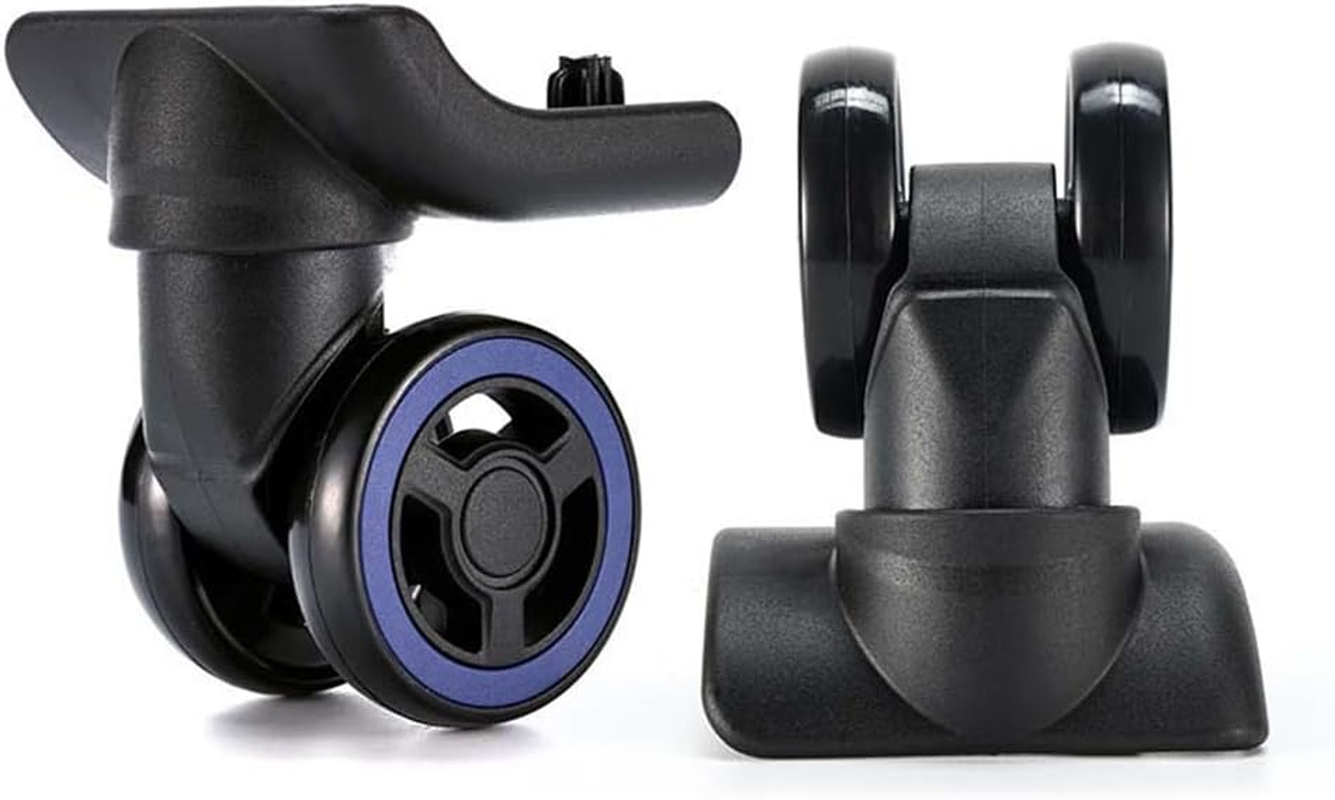 4Pcs Luggage Wheels Suitcase Double Row Roller Hardware Repairing Kit Heavy Duty Wheels 360&deg; Spinner Casters image number 6