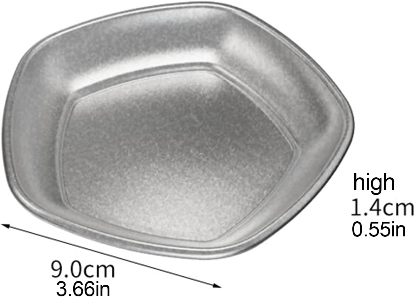 Espresso Cup, Stainless Steel Dosing Coffee Tray, Weighing Coffee Bean Container, Multipurpose Tea Scoop, Loose Dose Measuring Tray, Tea Scoop Fashionable for Coffee Beans Tea Flour Nut image number 2