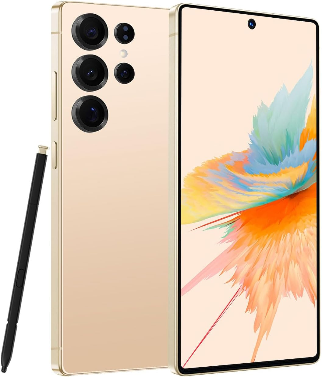 Aidekunlin Unlock Phone, 6.56 Inch Screen, 2G RAM and 64G ROM, Front and Rear Cameras, Support Dual SIM Card Frequency Band 3GWCDMA: 850/1700/1900/2100Mhz (300Purple)