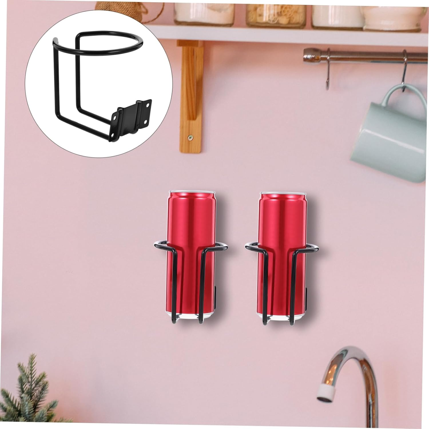 STOBAZA 2Pcs Boat Cup Holder Drink Holder for Cars Rvs Trailers Easy to Vehicles Design for Convenient Use