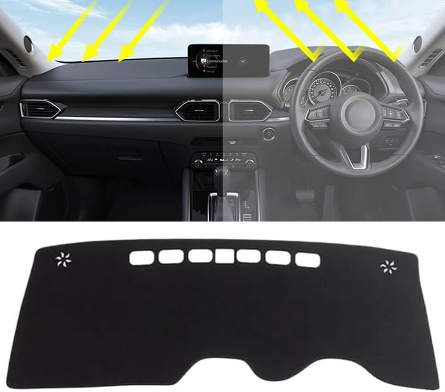 Evervenz Dash Mat for MG4 2023 2024 2025 Flannel（Without HUD） Dash Cover Dashboard Cover MG401 image number 5