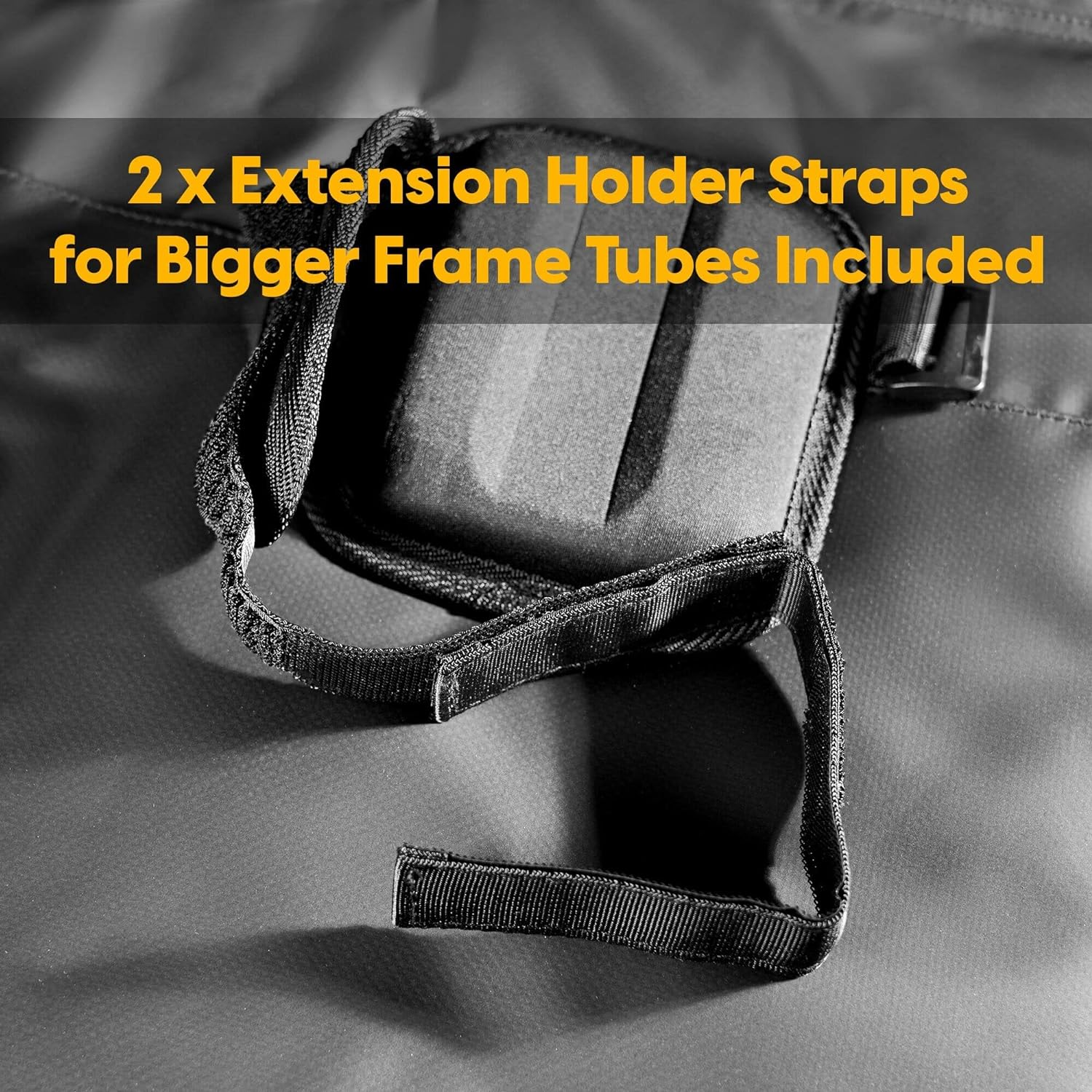 Cyclingdeal Tailgate Bike Pads for 2 Bikes 24.5&rdquo; Wide - Bicycle Rack Cover for Pickup Truck Car Carrier for MTB Mountain Road Bike Extended Straps Fit Oversized Bike Frame Tubes