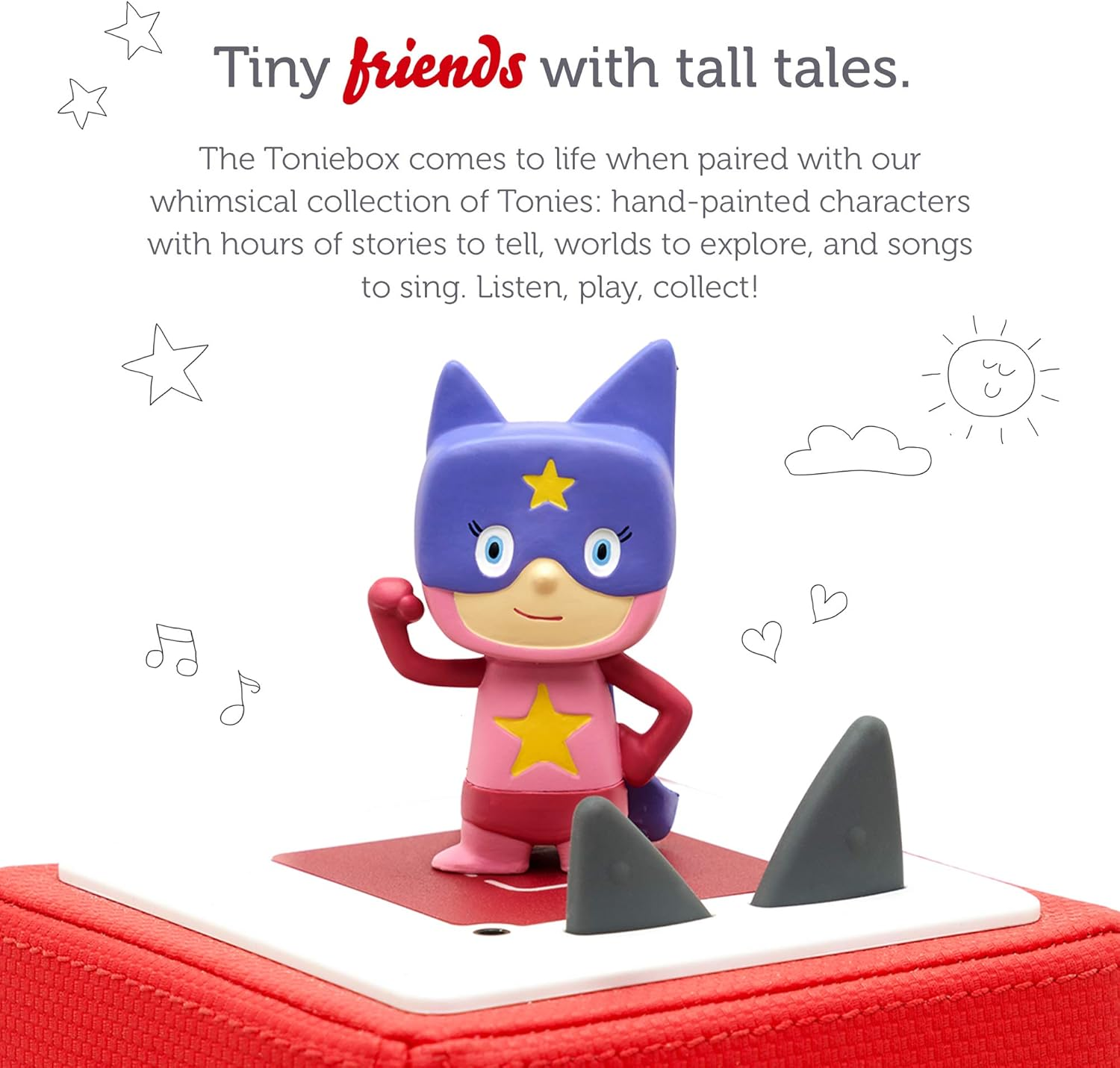 Tonies Superhero Creative Audio Character - Pink/Purple image number 5