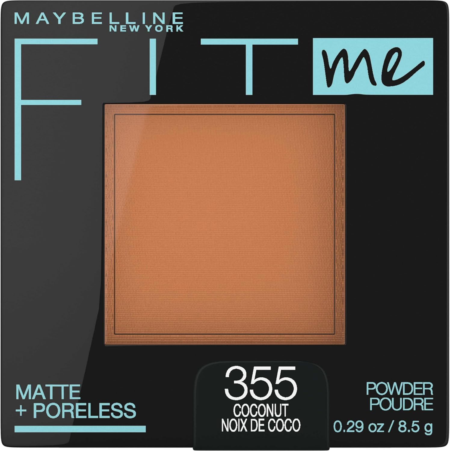 Maybelline Matte Setting Powder, Fit Me! Matte & Poreless Translucent Setting Powder, Oil Control, Blends Smoothly & Evenly, Natural Finish, Long Wearing, Pore Minimizing, 090 Translucent