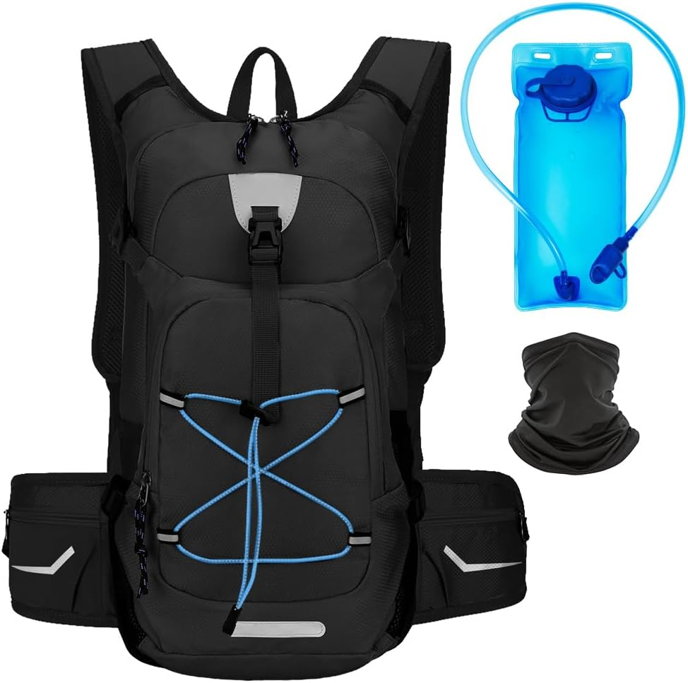 WOTOW Hydration Pack - Hydration Backpack, and Hydration Vest Hydration Bladder Are Suitable for Both Men and Women during Hiking Camping image number 6