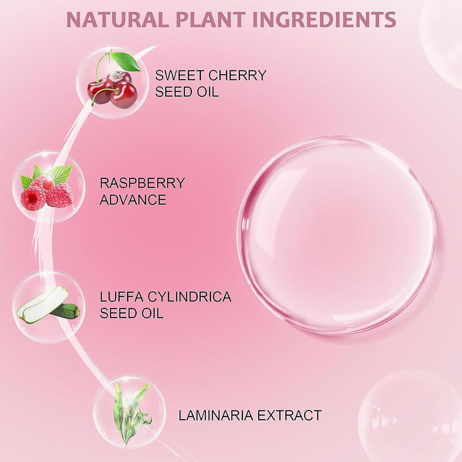 UKKQES Hydrating Lip Glow Oil, Plumping Lip Gloss, No-Sticky Transparent Moisturizing Lip Balm, Natural Lip Plumper Gloss Make Lips Fuller and Moisturizing 06 image number 2