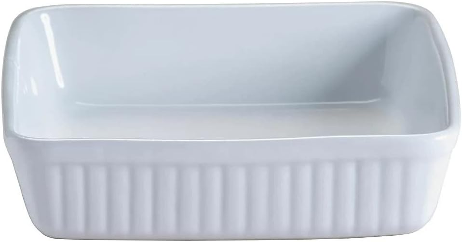 Mason Cash Classic Collection Stoneware Rectangular Roaster, 24.2 X 15.3X 4.9Cms, White 28416 image number 1