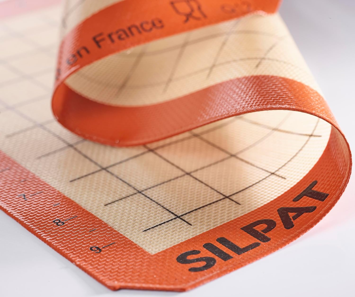 Silpat the Original Premium Non-Stick Silicone Baking Mat, Gridded Half Sheet Size, 11-5/8 X 16-1/2