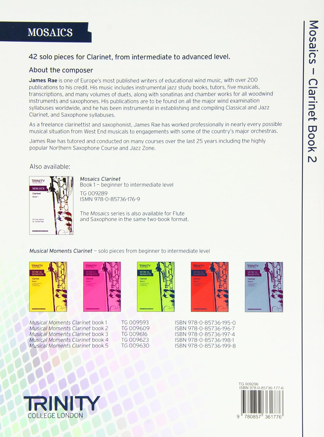Mosaics Clarinet Book 2: Clarinet Teaching Material image number 2