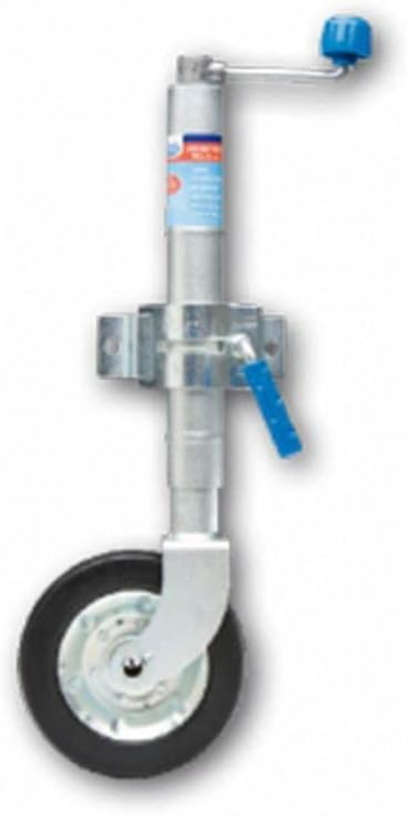 ARK 8" Standard Jockey Wheel Solid Rubber Wheel with Steel Rim Bolt Weld