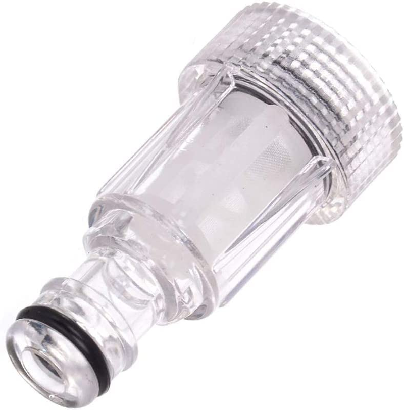 2Pcs 3/4" Plastic Pressure Washer Water Filter Replacement Tool for Connectorsmesh Screen image number 4