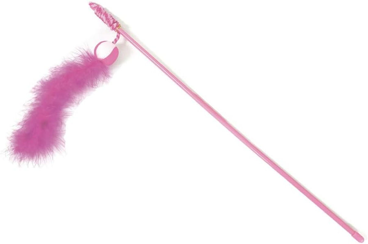 Teaser Wand with Octopus Cat Toy, Orange image number 1