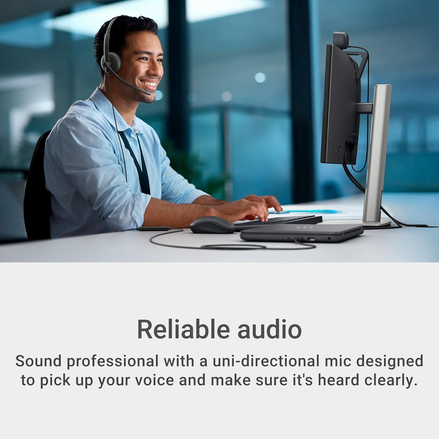 Dell Wired Headset - WH125 image number 2