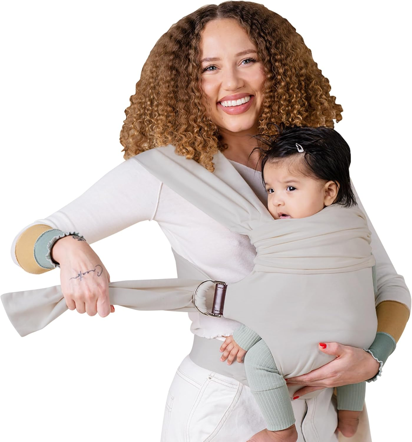 Lalabu Simple Wrap | Baby Carrier | Baby Wrap | Babywearing (Natural)