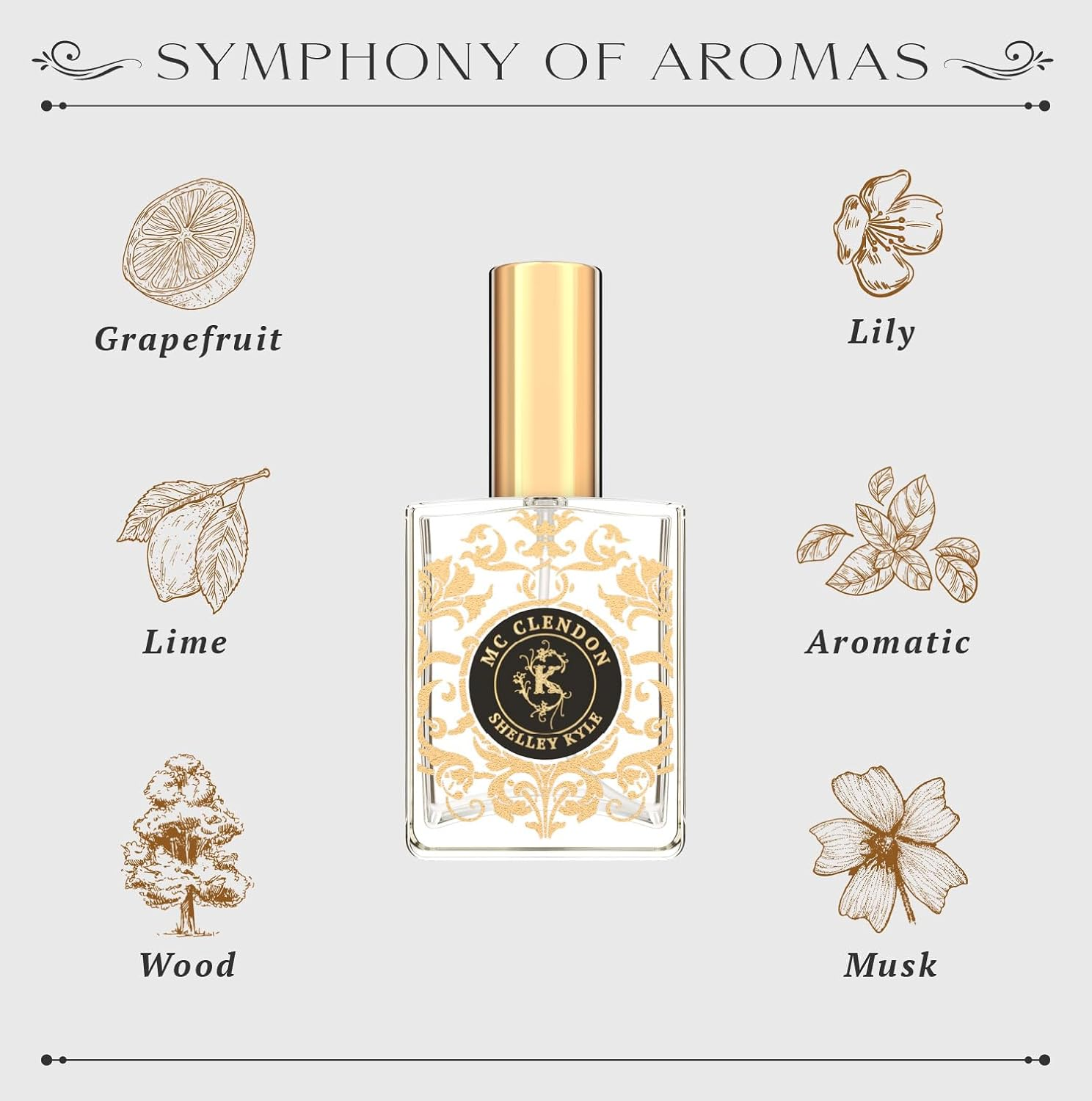 Shelley Kyle Shelley Kyle Mcclendon Perfume, 30 Milliliters, image number 5