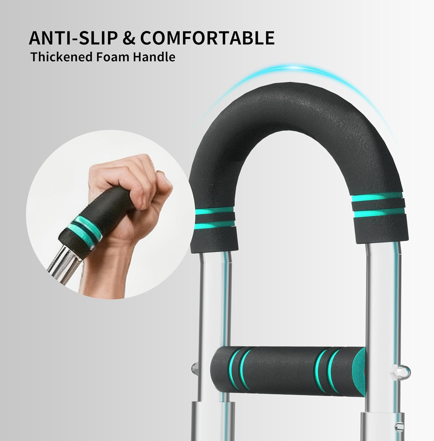 PROIRON Twister Arm Trainer, Adjustable Chest Workout Equipment Arm Strengthener for Men & Women, Portable Exerciser for Home Gym Travel Fitness - Black-Blue image number 5