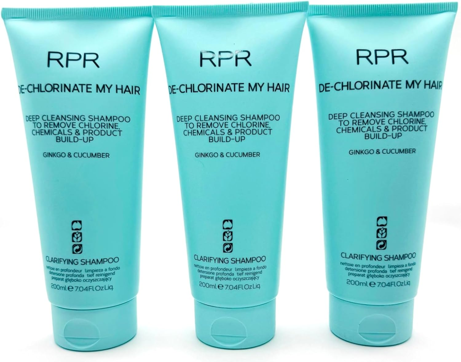 RPR De-Chlorinate My Hair Shampoo 200 Ml X 3 Set image number 1