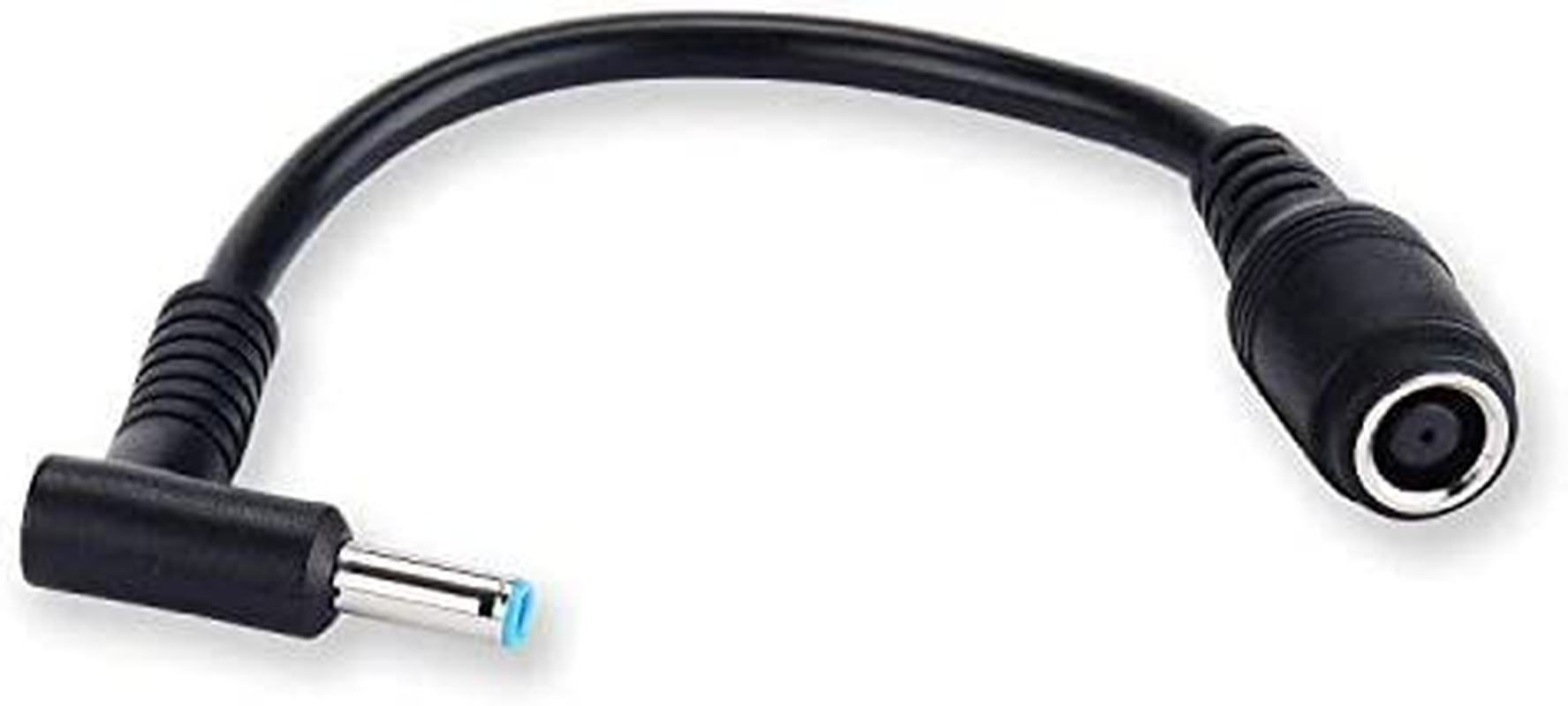 Llamatec Power Connector Adapter, HP Connector 7.4Mm to 4.5Mm DC Power Dongle P/N K0Q39AA, Converts HP Power Supply | Smart AC Adapter with 7.4X5.0Mm Tip to 4.5X3.0Mm Type for HP Spectre, HP 8460 to 850G, HP Pavilion, HP Envy and HP Elitebook Laptop Series image number 1