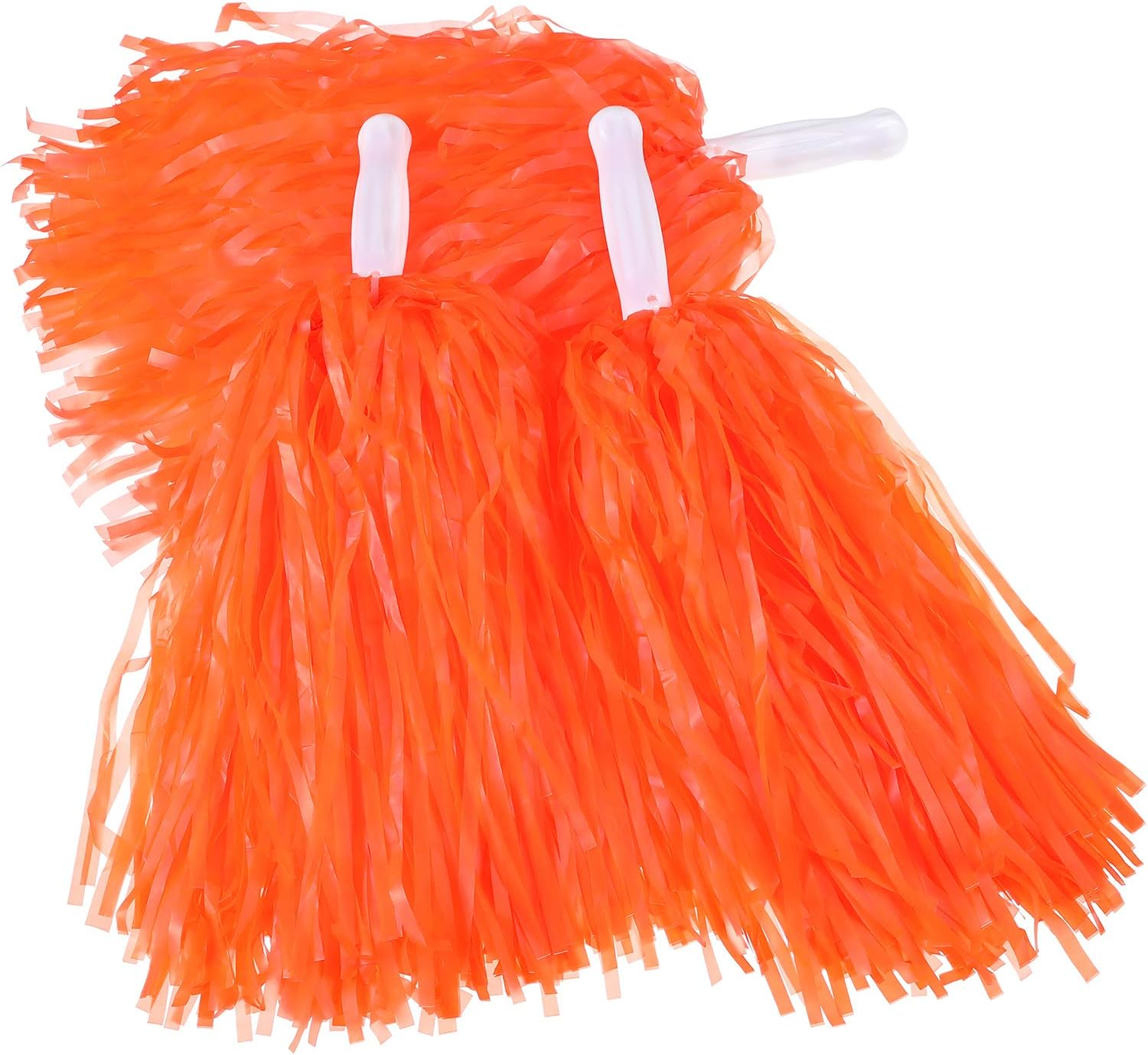 Pangda 12 Pack Cheerleading Pom Poms Sports Dance Cheer Plastic Pom Pom for Sports Team Spirit Cheering image number 6