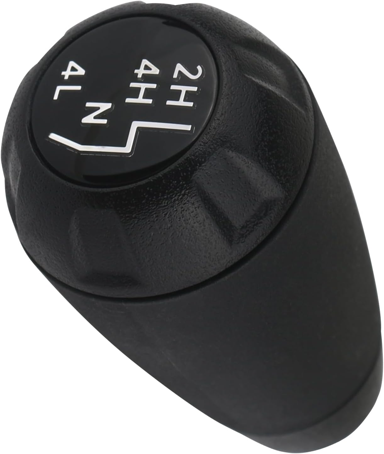 Apperfit Transfer Case Shift Shifter Knob for Automatic/Manual Transmission Chrome Trim Compatible with Jeep Wrangler JK 4WD 2011 2012 2013 2014 2015 2016 2017 2018