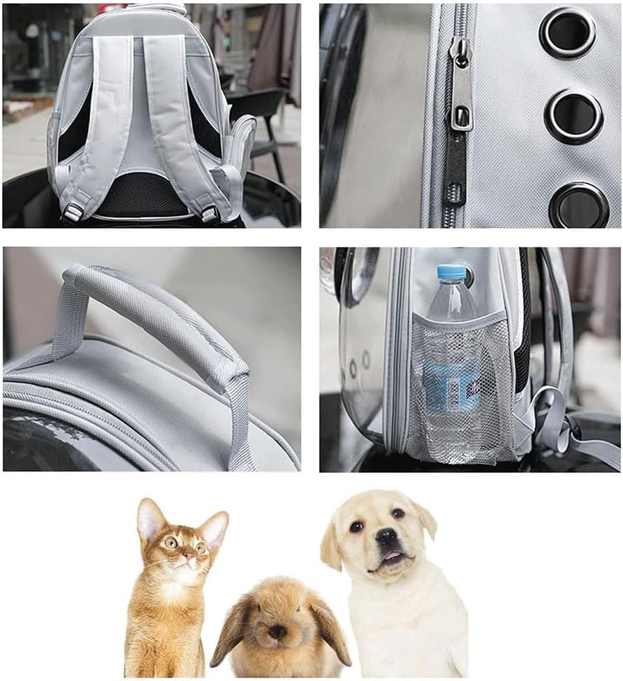 Cat Backpack Carrier, Cat Bubble Backpack with Two Covers,Pet Space Capsule Backpack Pet Carrier for Travel Hiking Walking Camping