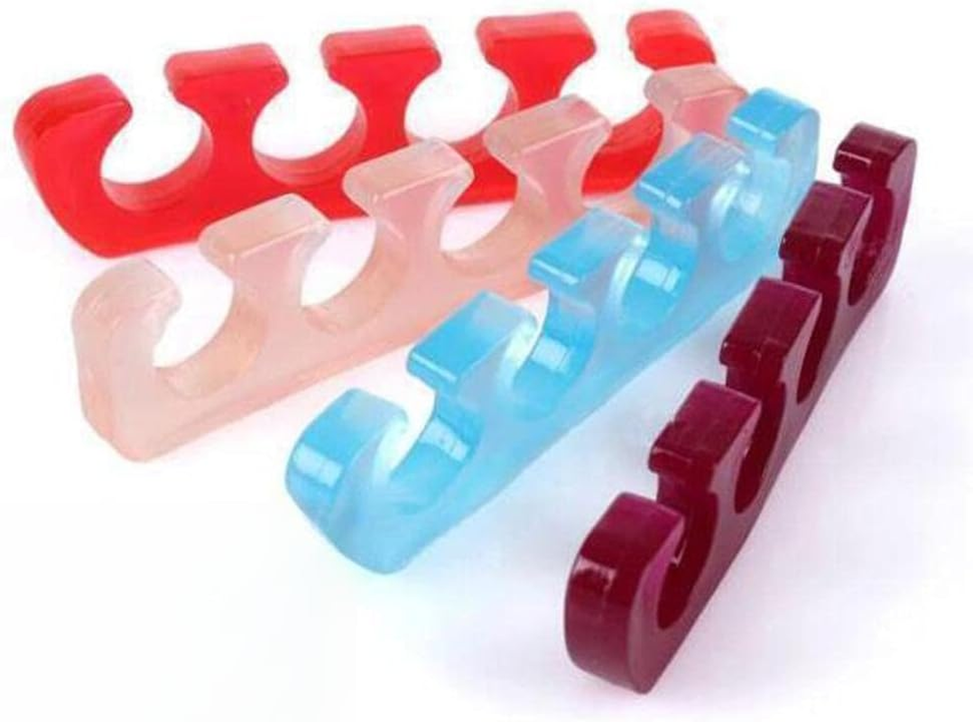 Finger Spacer and Toe Separators in Soft Pink Silicone (2Pcs Pack) image number 1