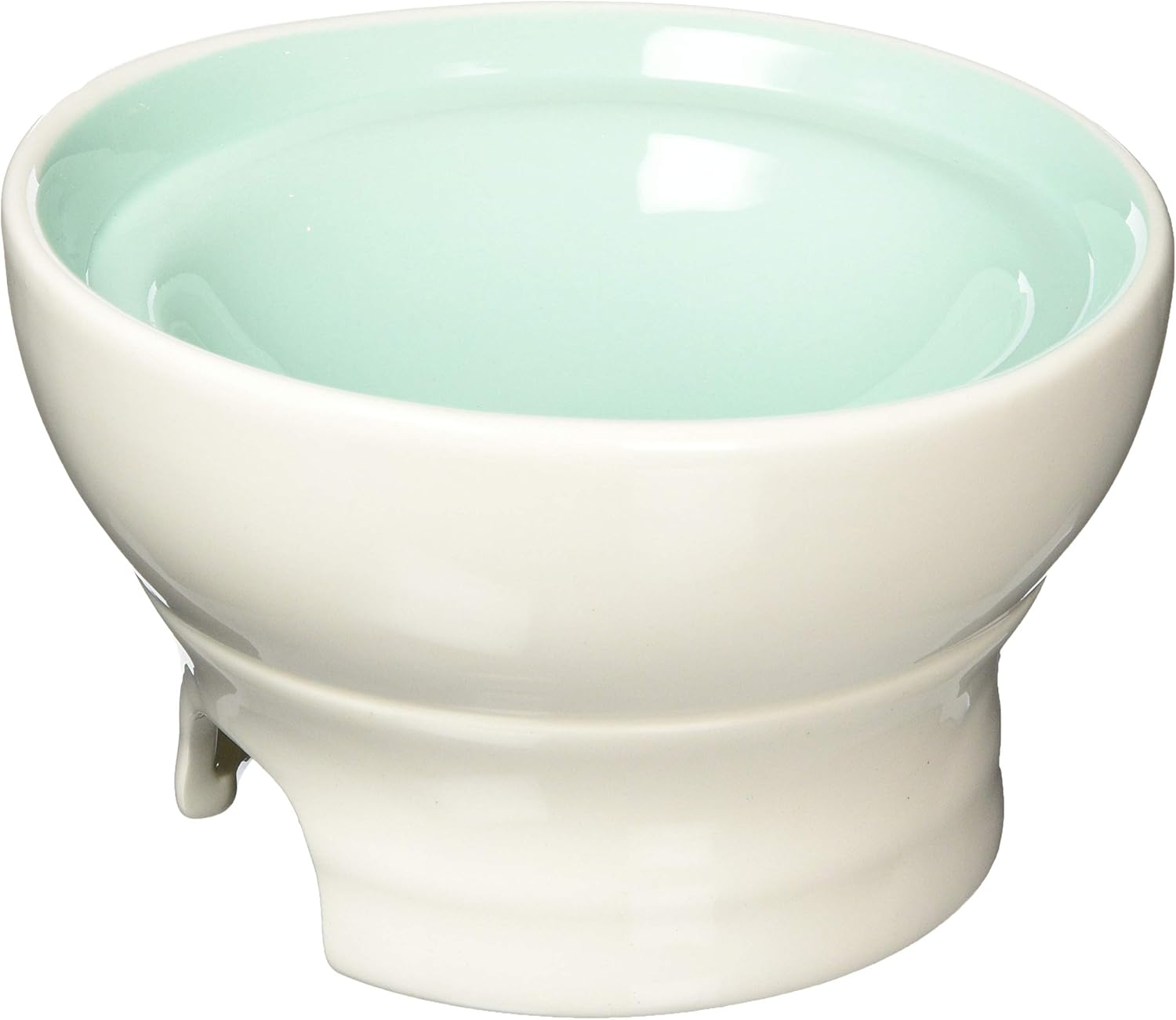 Petio Necoco Raised Ceramic Cat Feeding Bowl for Wet Food image number 2