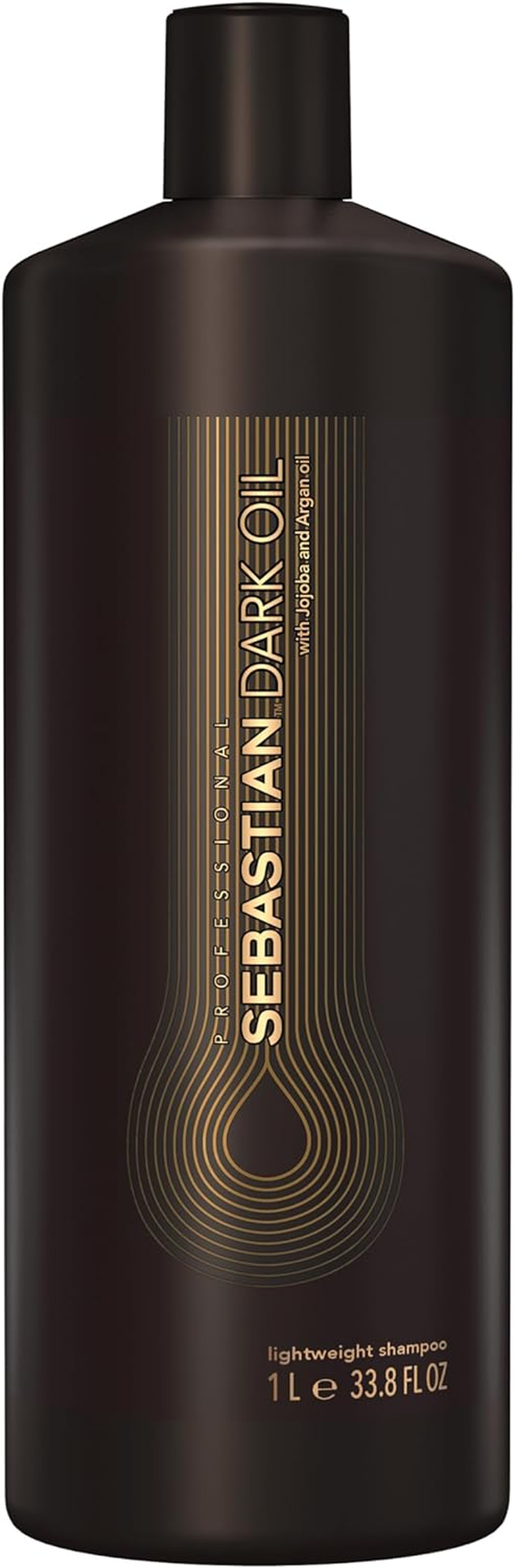 Sebastian Dark Oil Lightweight Shampoo for Unisex 33.8 Oz Shampoo