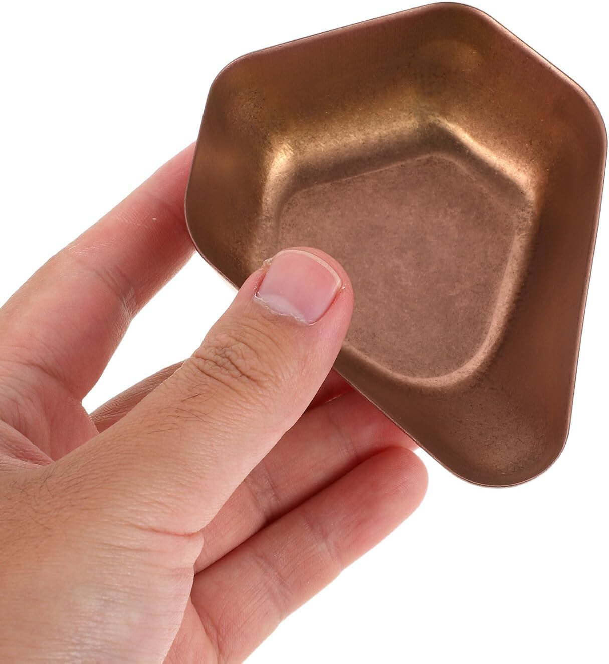 NESTINGHO Stainless Steel Coffee Bean Tray Dosing Cup with Measuring Plate Holder for Accurate Weighing and Display Elegant Coffee Bean Dish for Home Cafe and Tea Serving image number 5