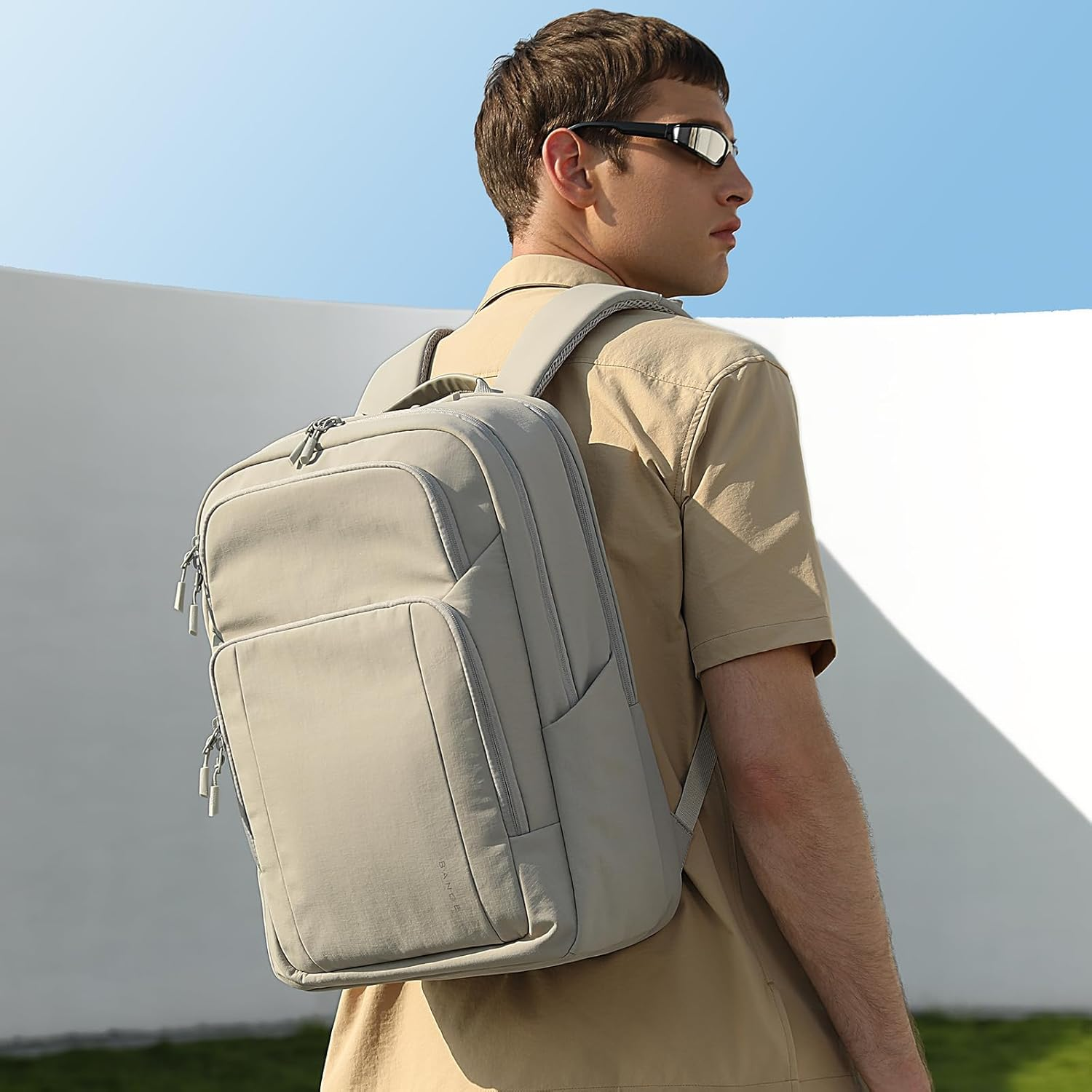 BANGE Casual Daypacks for Men and Women - Black image number 3